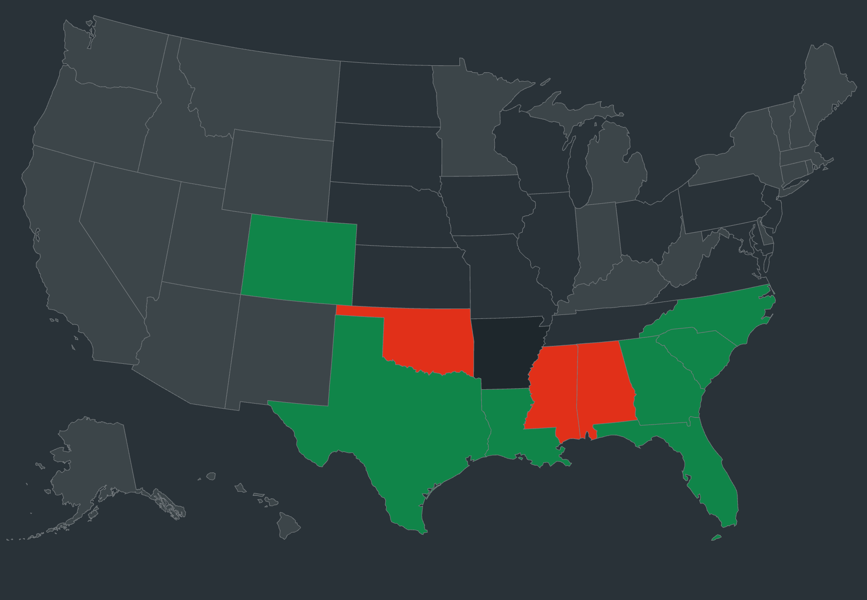DFW Coverage Map